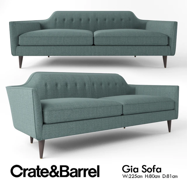 Crate and Barrel Gia sofa — Descargar