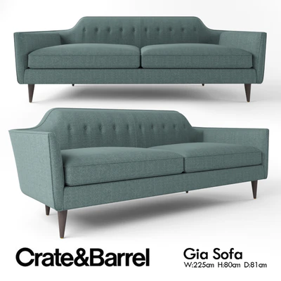 Crate and Barrel Gia sofa — Ver 1