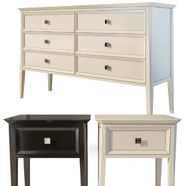 Chest of drawers and dresser. The Werby Ellington. dresser, nightstand. — Descargar