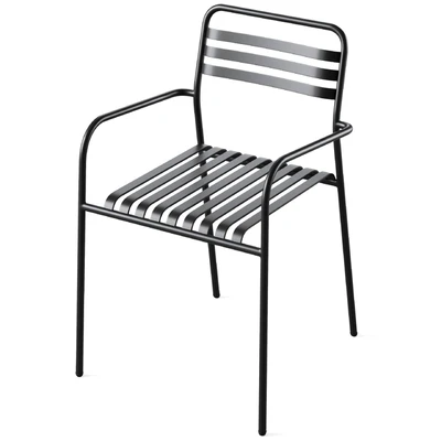Aluminum garden armchair MANNI by LA REDOUTE — Ver 5