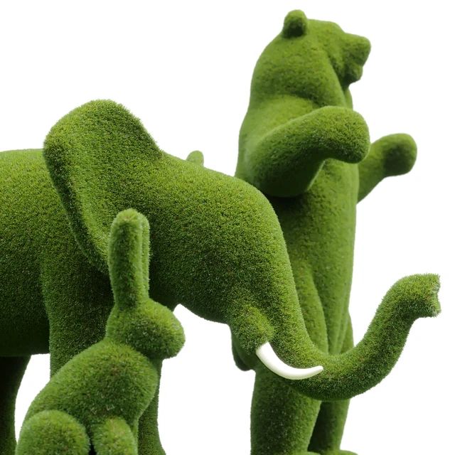 Topiary "Bacho" Bear Hare and Elephant — Descargar