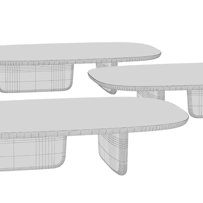 B&B Italia coffee tables Tobi-Ishi — Вид 3