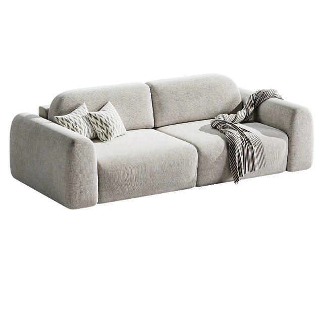 Straight sofa Lilt 2 round | Divan.ru — Descargar