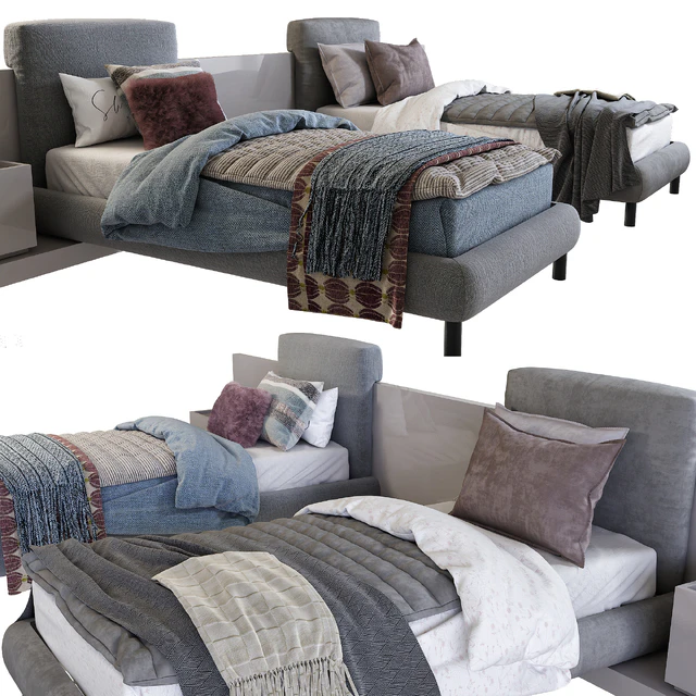 CLIFF bed | Meridiani — Descargar