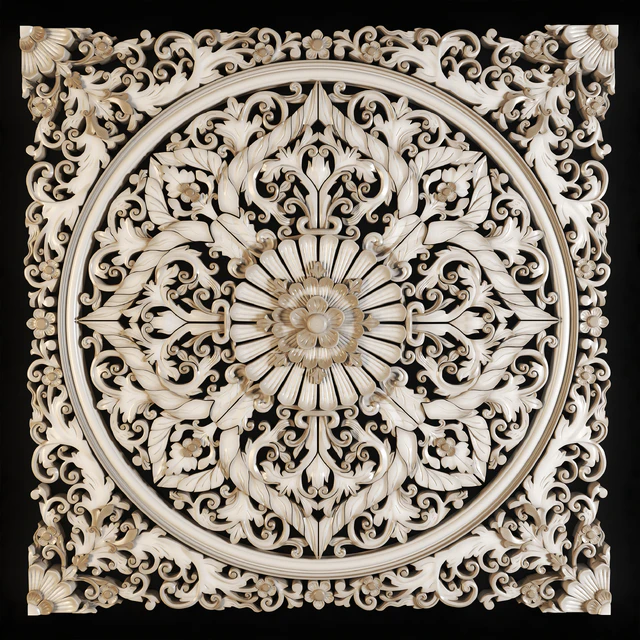 Ornament Lotus Flower Mandala — Descargar
