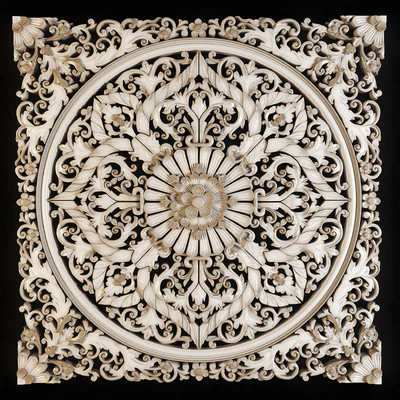 Ornament Lotus Flower Mandala — Ver 5