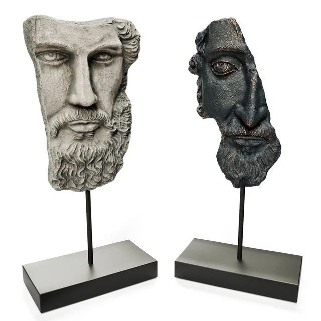 ANCIENT GREEK SCULPTURE  POSEIDON and ZEUS — Скачать