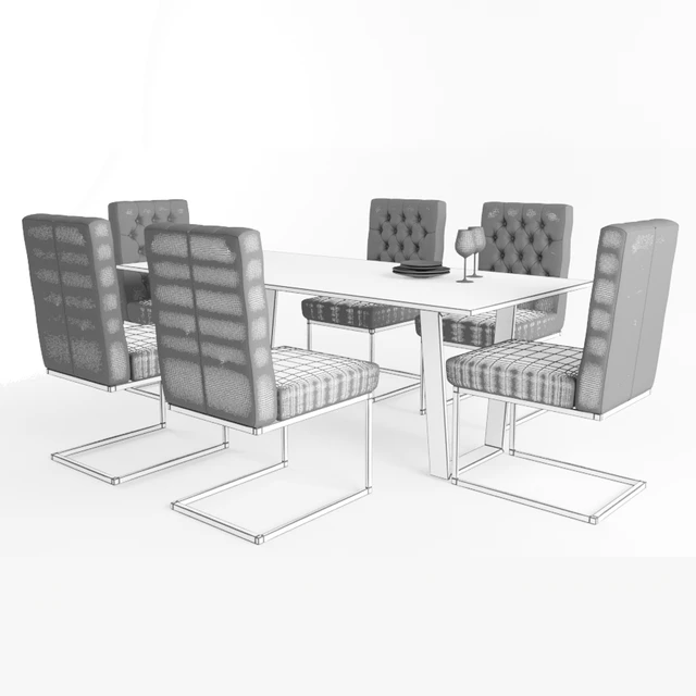 Cameron Velvet Dining Chair — Descargar