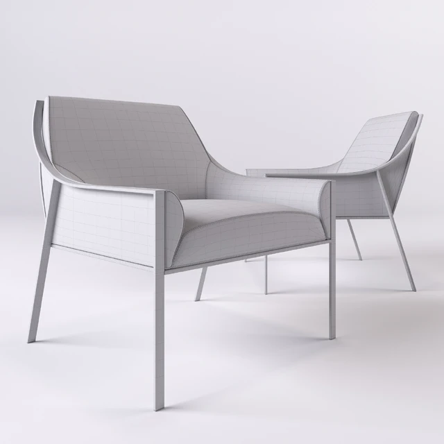 HOLLY HUNT AILERON OCCASIONAL CHAIR — Descargar