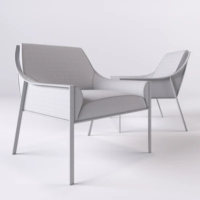 HOLLY HUNT AILERON OCCASIONAL CHAIR — Ver 3
