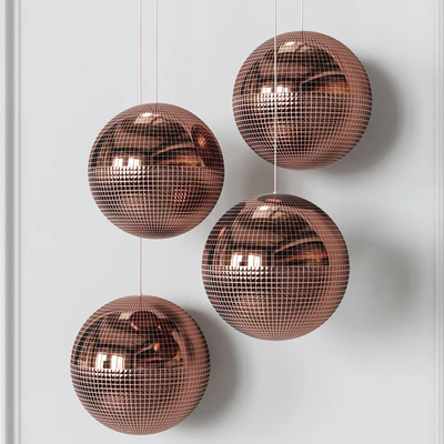 Подвесной светильник Lee Broom LENS FLAIR PENDANT Matte Black — Вид 2