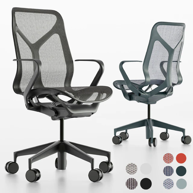 Mid-Back Cosm Chair by Herman Miller — Скачать