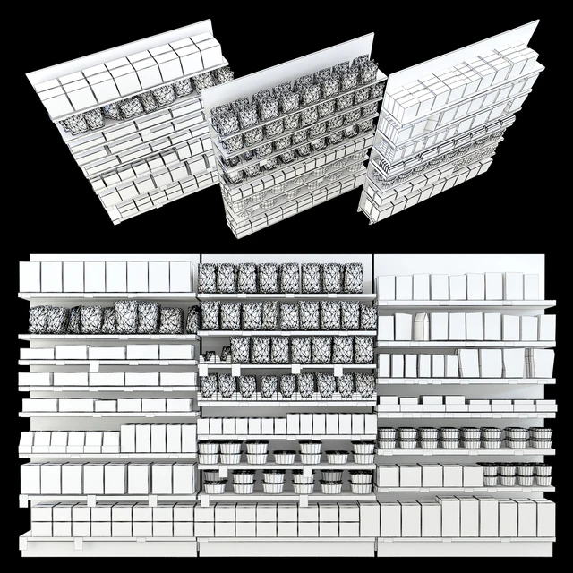 Shelves with goods — Descargar