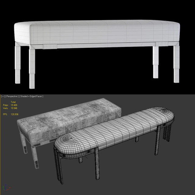 Kelly Wearstler Elliott and Larchmont Benches — Descargar