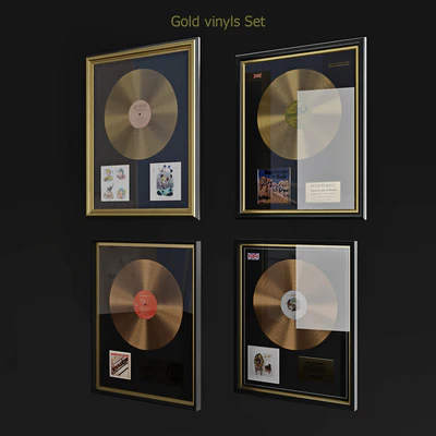 Gold vinyls set — Ver 3