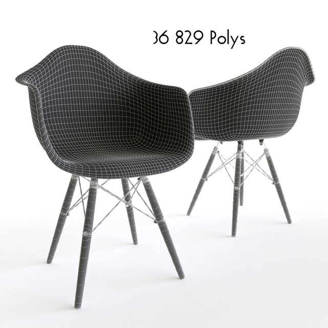 Montana Imodern chair in Eames style — Descargar