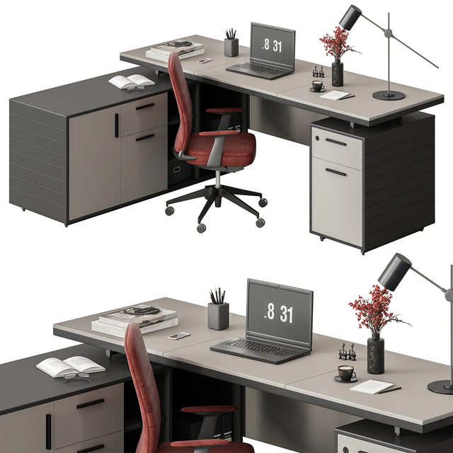 Manager Desk - Office Furniture 378 — Descargar