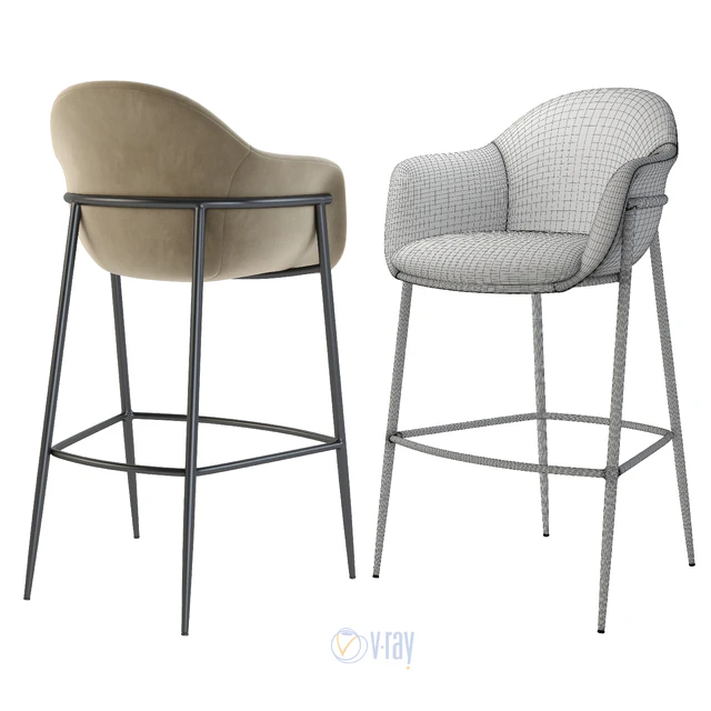 Барный стул Concepto Антиба. Marelli Chia Bar Stool — Скачать