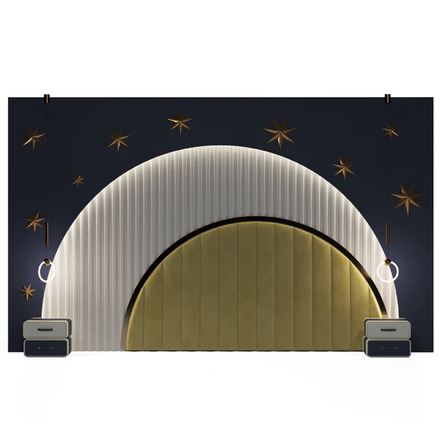 Headboard in nursery 01 — Descargar