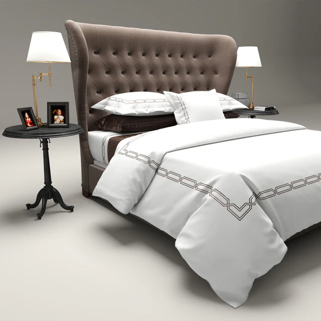Restoration Hardware Churchill Fabric bed — Скачать
