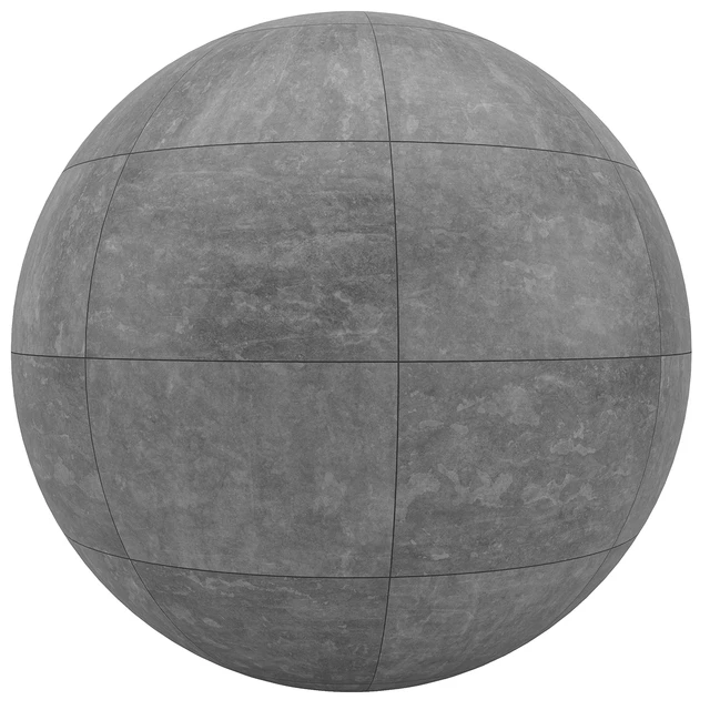 Gray Porcelain Tiles Big Size 6K High Resolution Tileable Texture Corona & Vray — Descargar