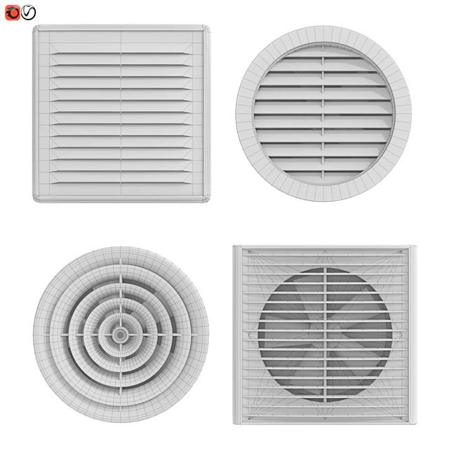 Set of ventilation grilles — Скачать