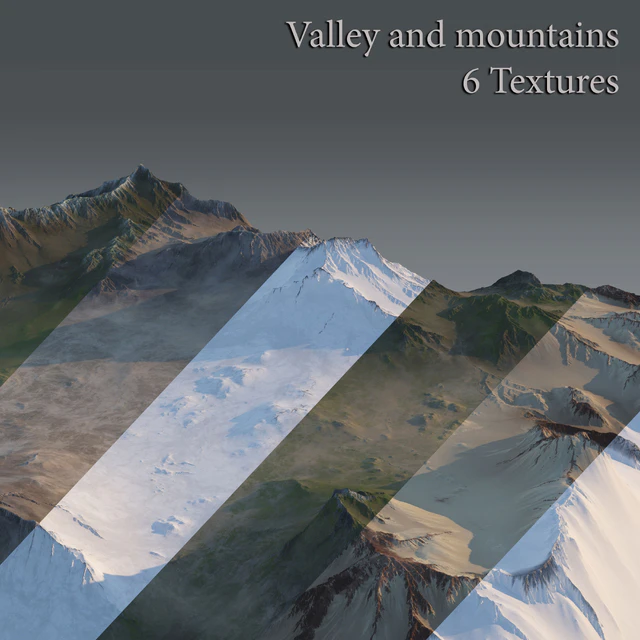Valley and mountains — Descargar