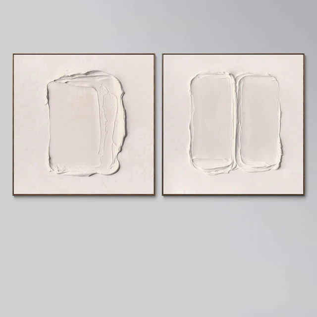 Plaster two square photo frames 38 — Descargar