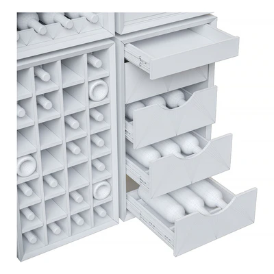 Wine sections for kitchen sets. — Ver 4