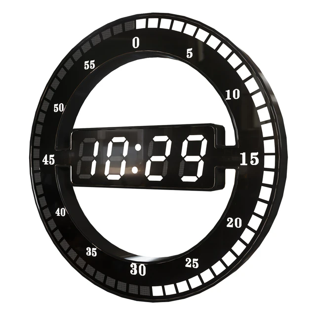 LED Ring Wall Clock — Descargar