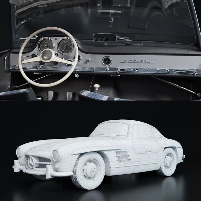 Mercedes-Benz 300 SL Coupe — Descargar