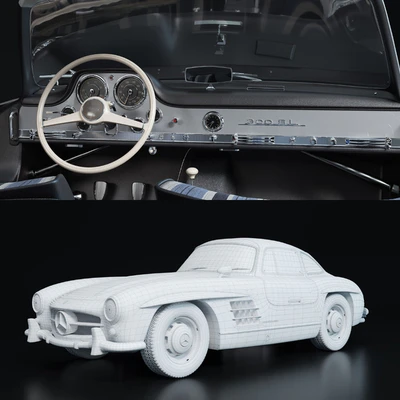 Mercedes-Benz 300 SL Coupe — Ver 3
