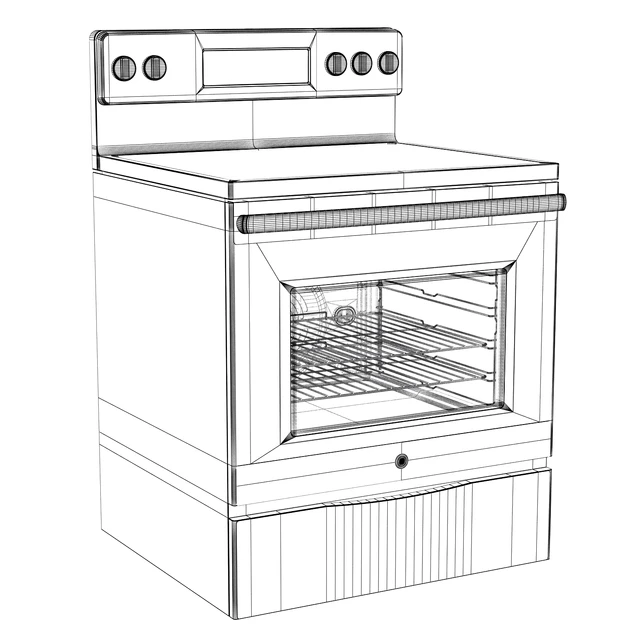 GE Free-Standing Electric Cooker JB655SKSS — Descargar