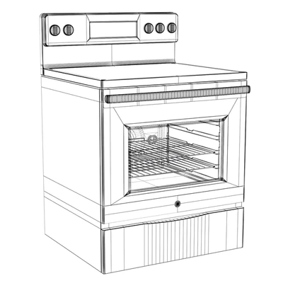 GE Free-Standing Electric Cooker JB655SKSS — Ver 2