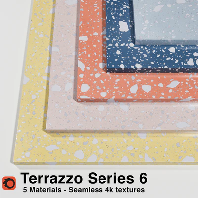 Terrazzo - Series 6 (5 Seamless Materials) — скачать