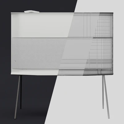 Samsung QLED The Serif TV white — Ver 3