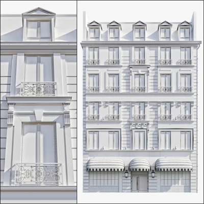 Classic hotel facade — Вид 2