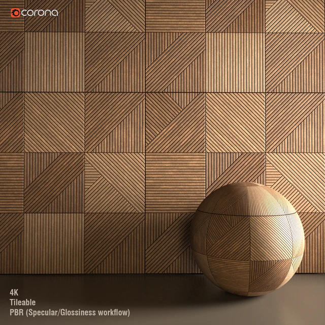 Wooden wall panel — Скачать