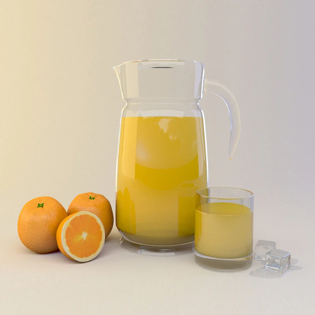 Still Life Decanter and oranges — Descargar