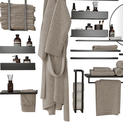 Decorative bathroom set 203 — Ver 5
