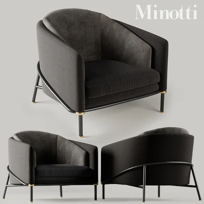 Minotti Fil noir Black — Ver 1