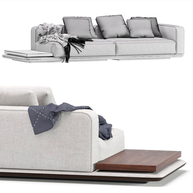 Minotti HORIZONE Modular Sofa 02 — Descargar