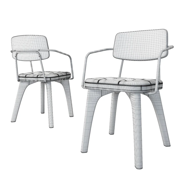 Chair UTILITY ARMCHAIR U — Скачать