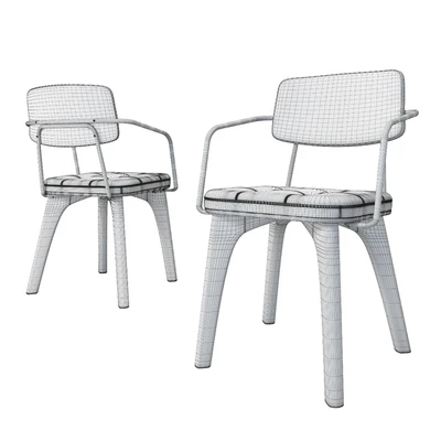 Chair UTILITY ARMCHAIR U — Вид 2