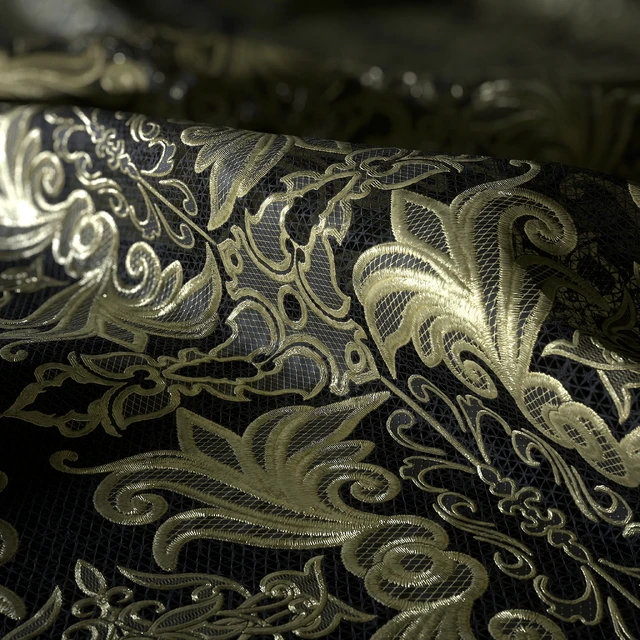 Lace Embroidery 08 | 4K | PBR | PNG | SBSAR — Descargar