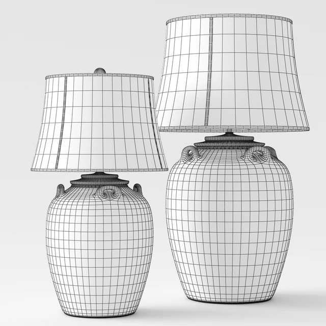 Pottery Barn | Courtney Ceramic Table Lamps — Скачать