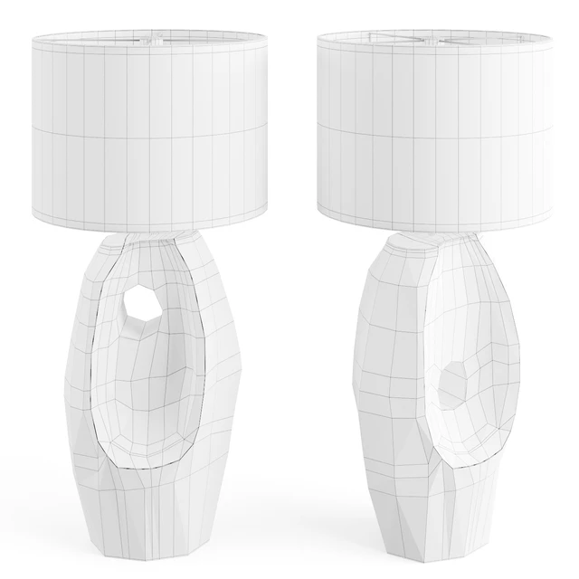 Table lamp Primitive Black — Descargar