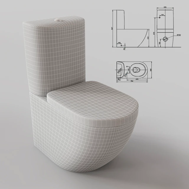 TOTO toilet floor — Descargar