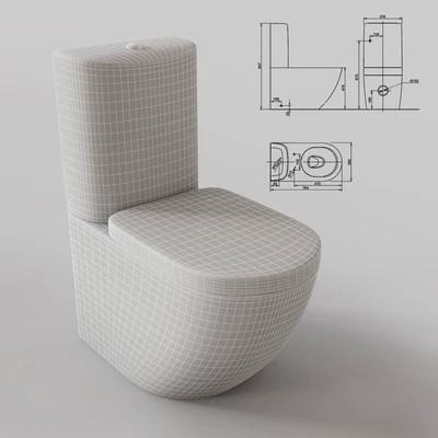 TOTO toilet floor — Ver 2