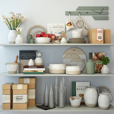 Set kitchen Green J17 — Ver 1